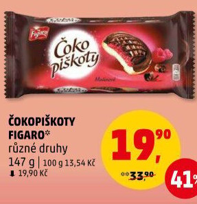 Čokopiškoty Figaro