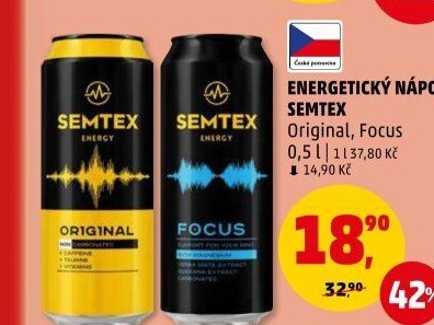 Energetický nápoj Semtex