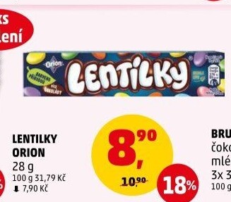 Lentilky Orion