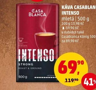 Mletá káva Intenso Casablanca