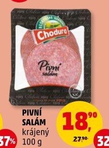 Salám pivní Beskydské uzeniny Chodura
