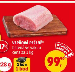 Vepřová pečeně bez kosti