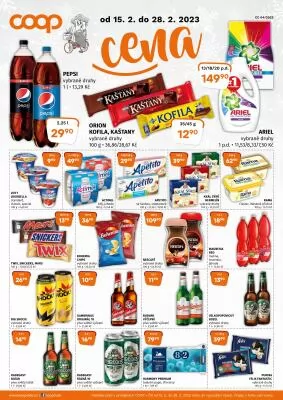 akční leták COOP 15.2.2023-28.2.2023
