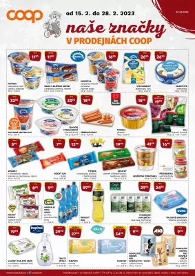 akční leták COOP 15.2.2023-28.2.2023