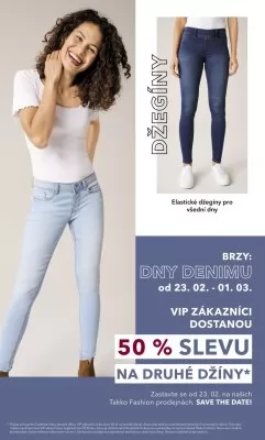 akční leták Takko Fashion 16.2.2023-22.2.2023