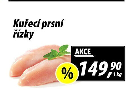 Kuřecí prsní řízky