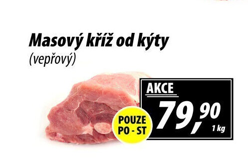 Vepřový kříž od kýty