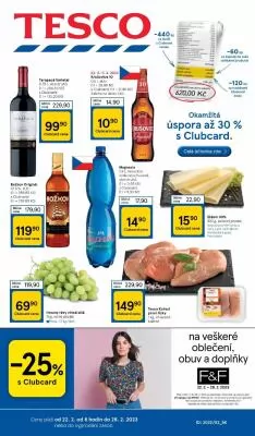 akční leták Tesco 22.2.2023-28.2.2023