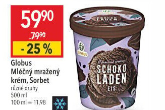 Krém mražený Globus