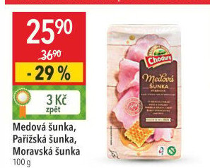 Šunka medová výběrová Beskydské uzeniny Chodura