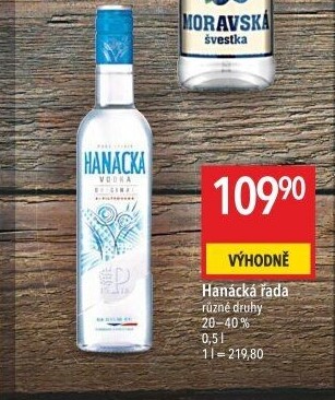 Vodka Hanácká