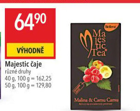 Čaje Majestic Tea Biogena