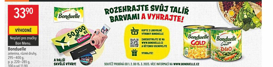Kukuřice sterilovaná Gold Bonduelle