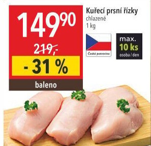 Kuřecí prsní řízky