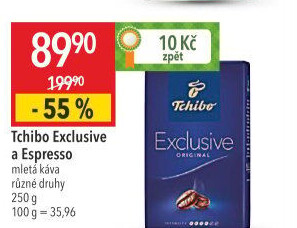 Mletá káva Tchibo Exclusive