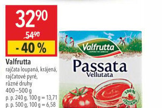 Pyré rajčatové Valfrutta