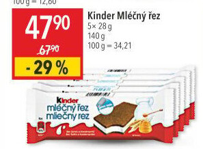 Řez mléčný Kinder