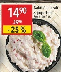 Salát a la krab s jogurtem