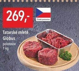 Tatarský biftek Globus
