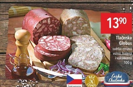 Tlačenka tmavá Globus