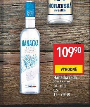 Vodka Hanácká