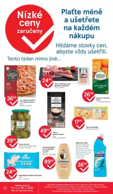 akční leták Tesco 22.2.2023-28.2.2023