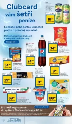 akční leták Tesco 22.2.2023-28.2.2023