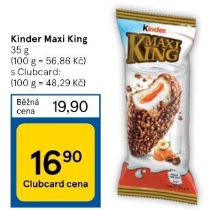 Dezert Maxi King Kinder