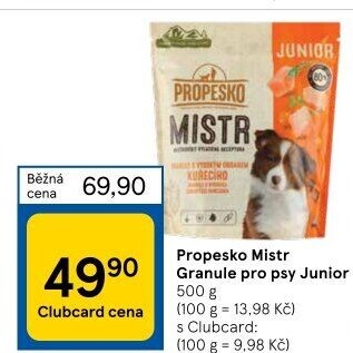 Granule pro psy Mistr Propesko