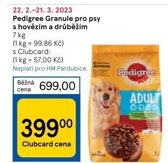 Granule pro psy Pedigree