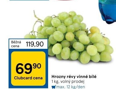 Hrozny bílé - Tesco akcniletaky.com