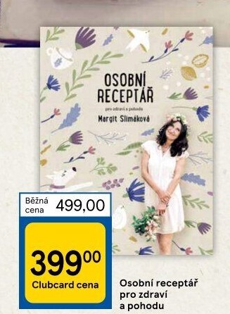 Kniha Osobní receptář pro zdraví a pohodu Margit Slimáková