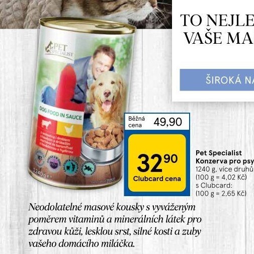 Konzerva pro psy Pet Specialist
