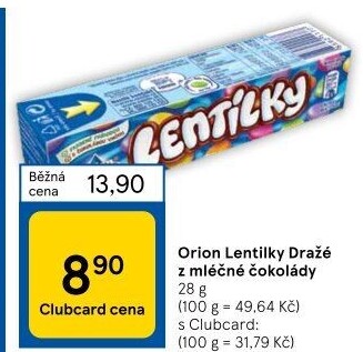 Lentilky Orion
