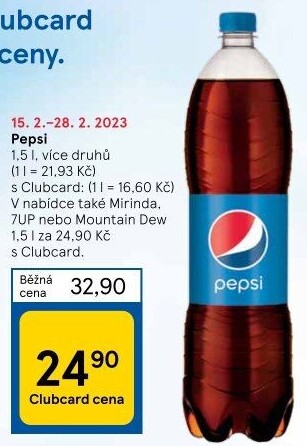 Limonáda Pepsi