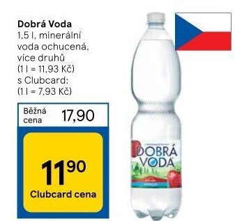 Ochucená voda Dobrá voda