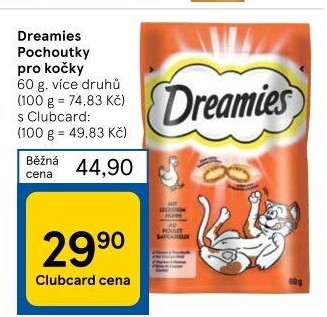 Pamlsky pro kočky Dreamies Whiskas