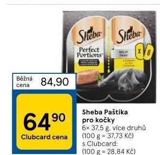 Paštika pro kočky Sheba