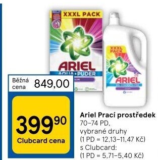 Prací prostředky Ariel