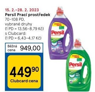 Prací prostředky Persil