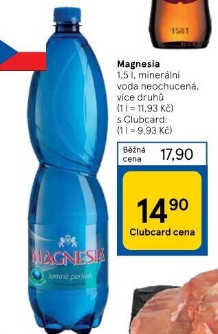 Přírodní voda Magnesia