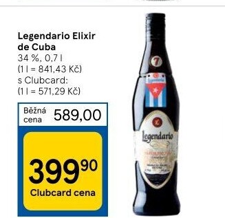 Rum Legendario Elixir de Cuba 7YO