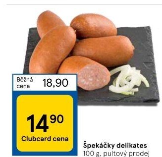 Špekáčky Delikates
