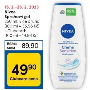 Sprchový gel Nivea