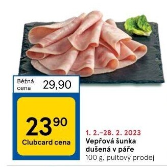 Šunka vepřová dušená