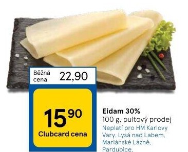 Sýr Eidam 30%