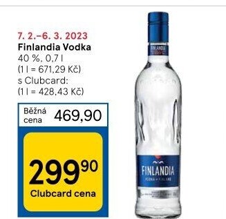 Vodka Finlandia