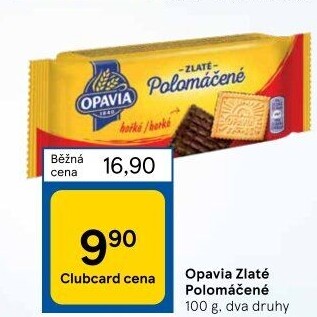Zlaté polomáčené Opavia
