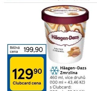 Zmrzlina v kelímku Häagen-Dazs