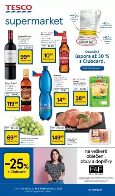 akční leták Tesco 22.2.2023-28.2.2023